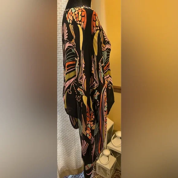 Free People “Beneath the Sea” Batman Wing Top Blouse - Picture 10 of 16